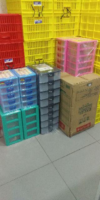 Estima Maxi Container M5 Ec-35 Lion Star Laci Plastik Kecil Susun 5