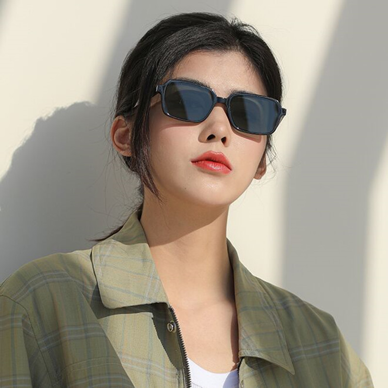 2021 Fashion Korean style square frame personality small frame trendy men's and women's sunglasses