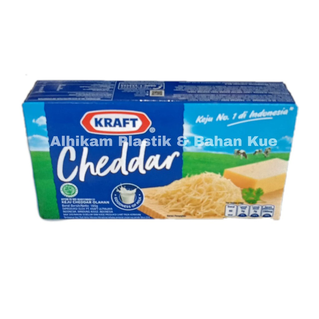 

Keju Kraft Cheddar 165gr