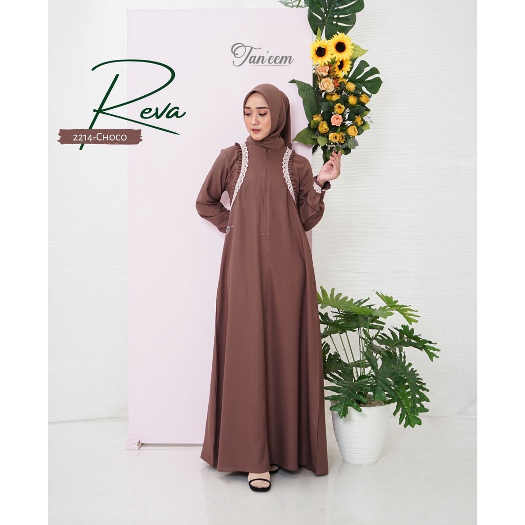 Gamis Reva Kode 2214 Dress By Taneem Muslim Dress