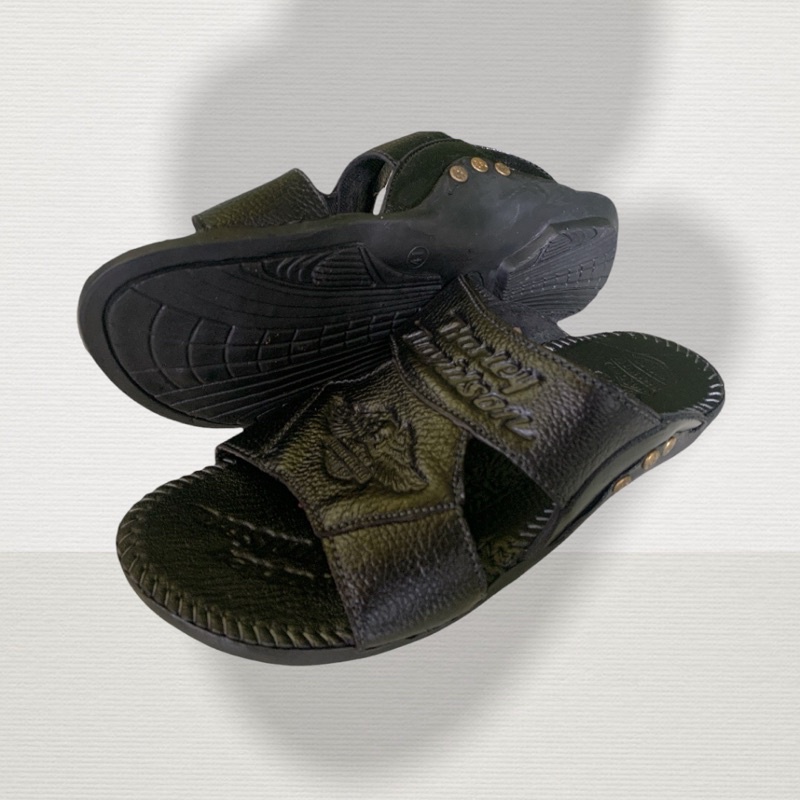 Sandal Kulit Pria Harley Davidson