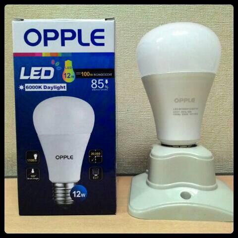 Bohlam Lampu OPPLE LED Bulb 12 Watt (Putih)