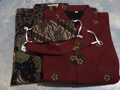 Kangen Kamulyan Kemeja Batik Pria Lengan Pendek Katun Batu Raden Halus Full Furing