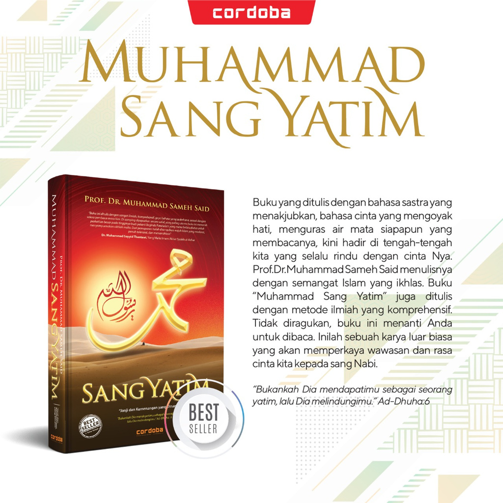 Buku Muhammad Sang Yatim - Muhammad Sang Yatim
