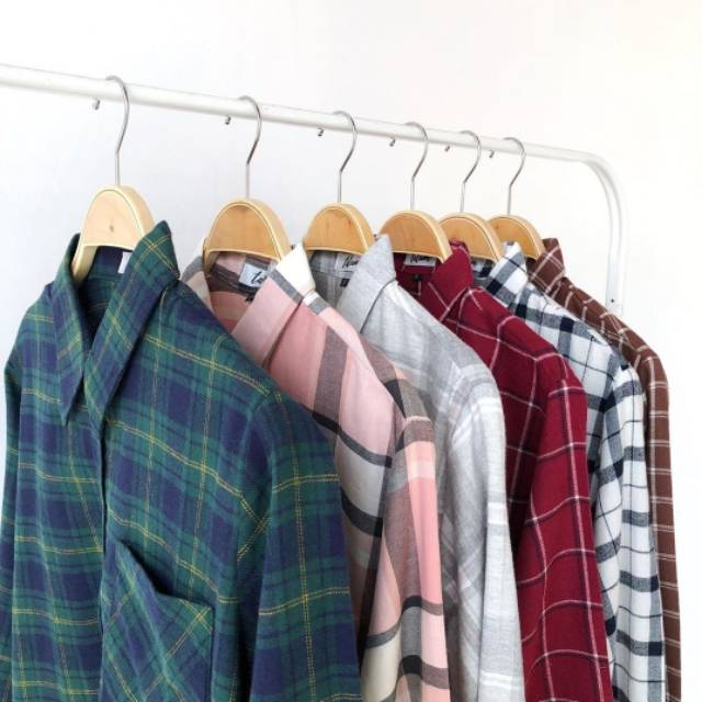 Kemeja Flanel by Tatum.id