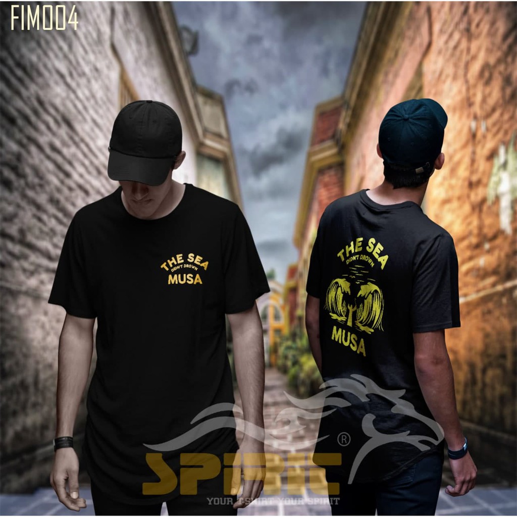 Kaos Dakwah Pria Islam Distro Mukjizad Nabi Musa The Sea Didn't Drown