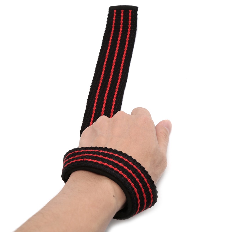 Zzz Training Angkat Berat Gym Power Wrist Support Straps Wraps Hand Bar Untuk Protec