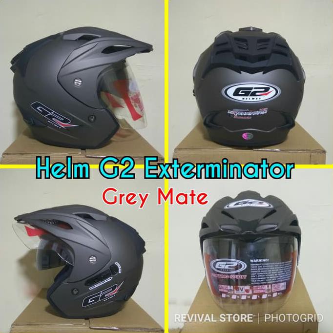 Helm G2 Exterminator double visor - revivalll