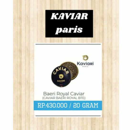 

KAVIAR BAERI ROYAL