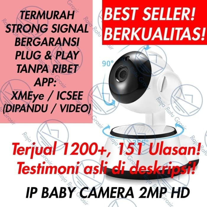 IP CAM CAMERA CCTV PORTABLE WIRELESS BABY CAM WIRELESS CCTV pb