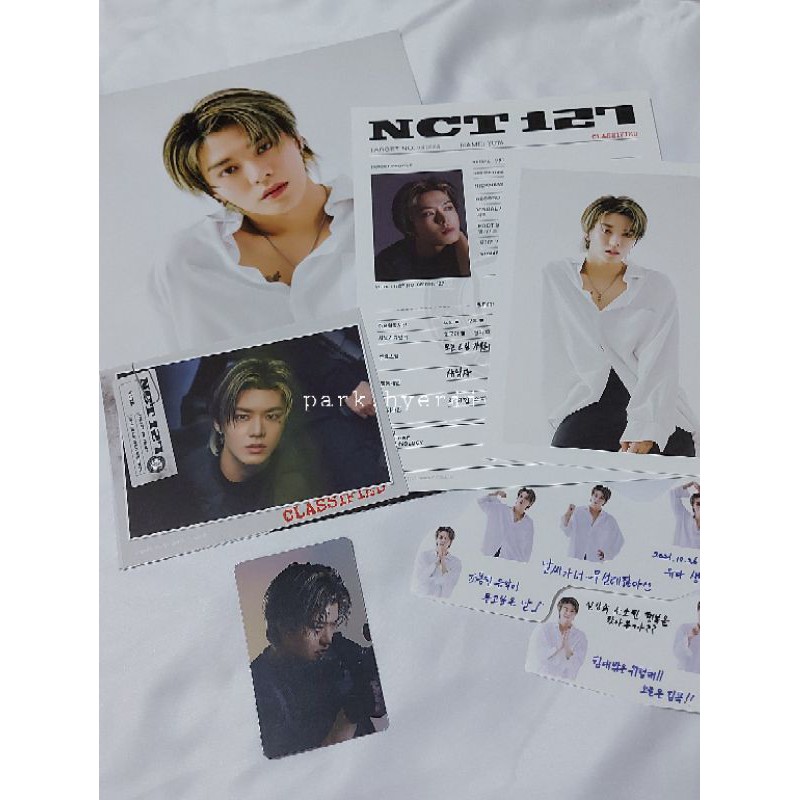 Yuta & Taeil NCT 127 SEASON GREETING 2021 SET BENEFIT ALADDIN