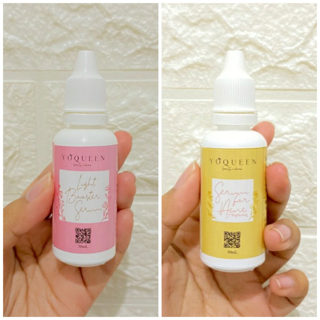 30ml Serum By Yoqueen Beauty Serum Acne Light Booster Serum Shopee Indonesia