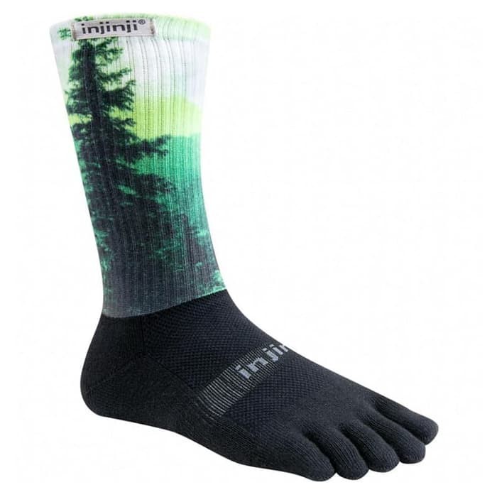 INJINJI Trail Midweight Crew - SIZE S - kaos kaki anti blister