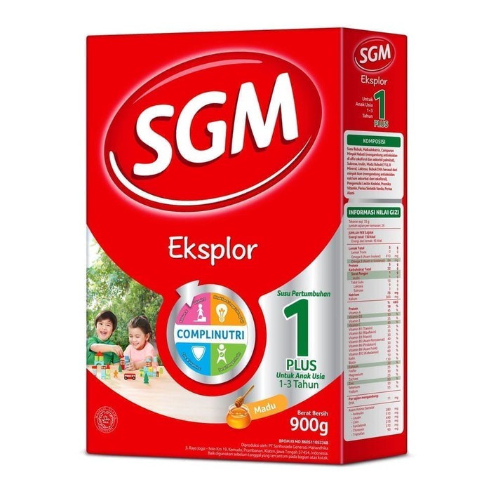

Sgm 1+ Madu 900gr