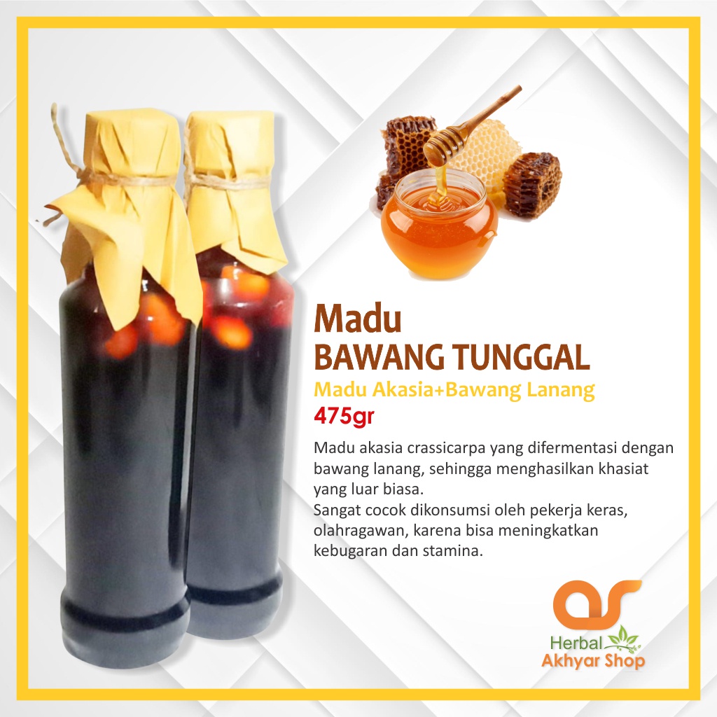 

Madu Bawang Tunggal 475 gr | Bonang Madu