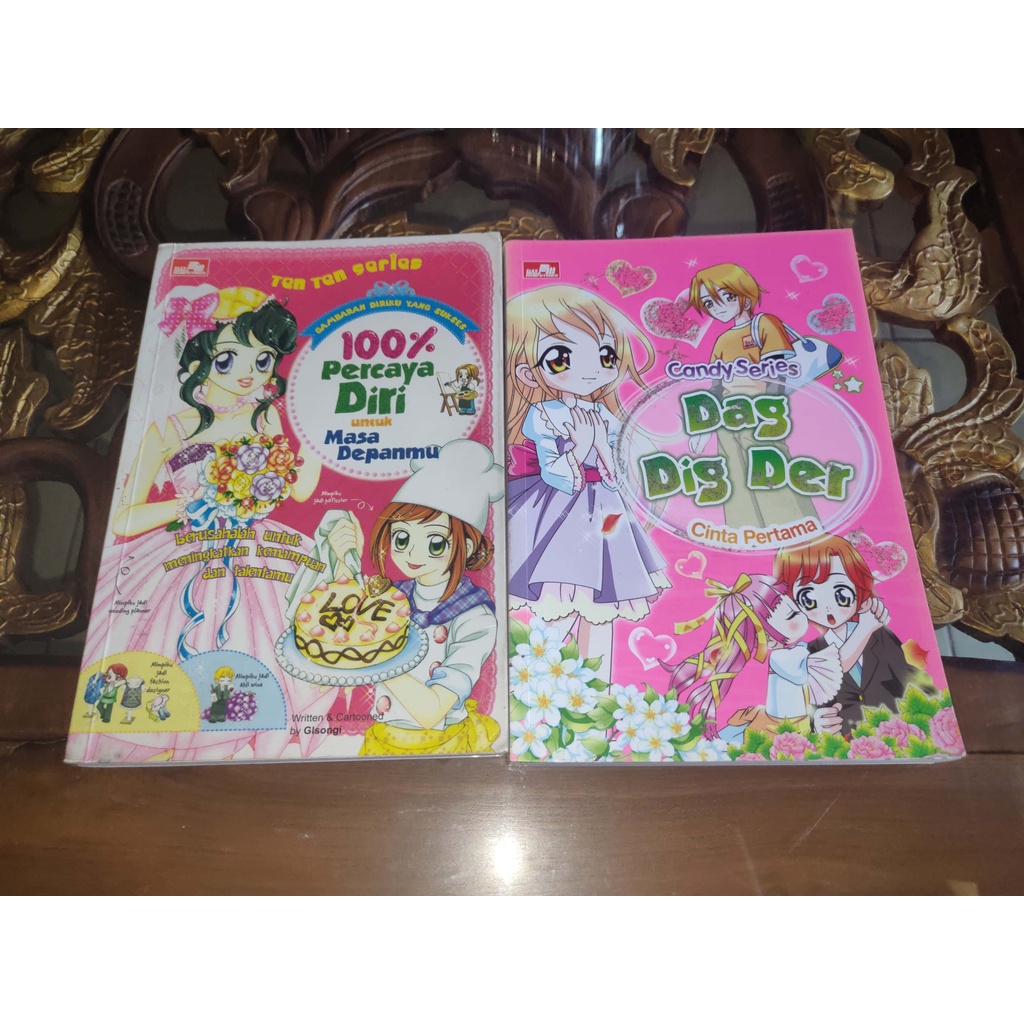 Buku Komik Ten Ten Series / Candy Series