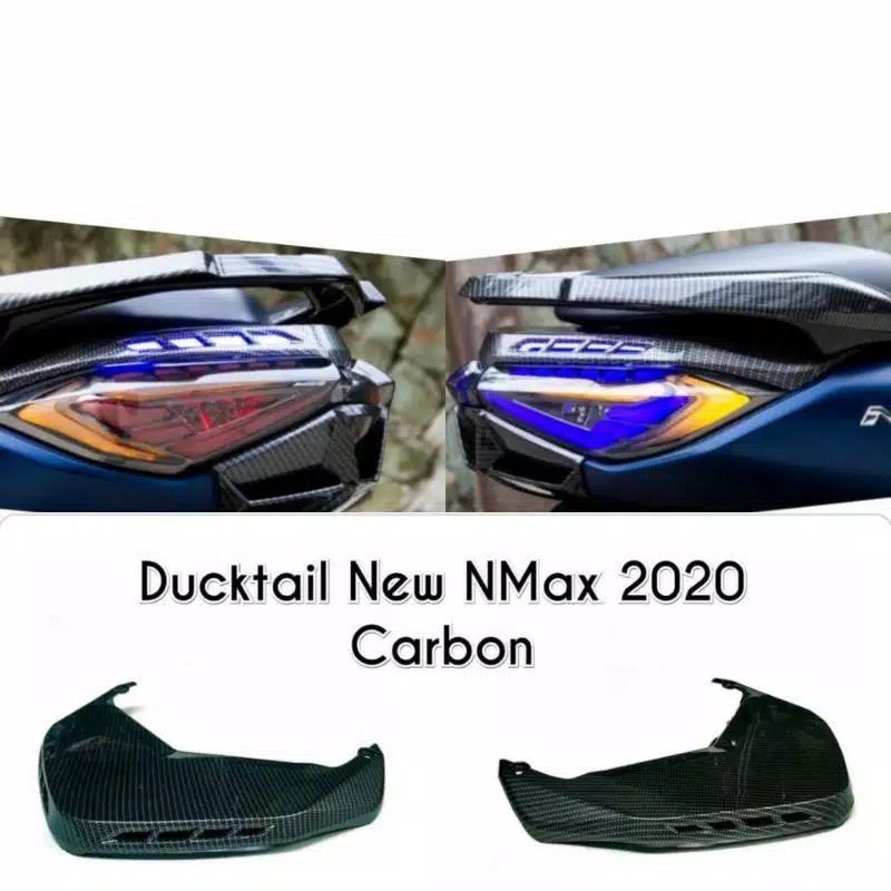 DUCKTAIL CARBON ALL NEW NMAX 2020 NEMO / DAKTAIL DUCTAIL KARBON SIRIP NMAX 2020 NEMO