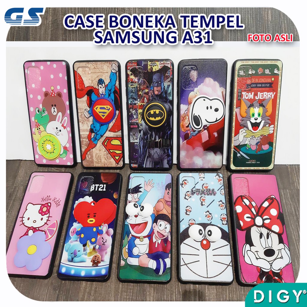 Case Boneka Tempel Samsung M01 A21S  A11 M11 A21 A31 J2 PRIME GALAXY V G313 ALL TYPE