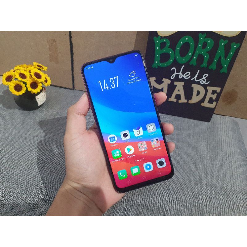 oppo f9 purple ram 4/64gb no minus