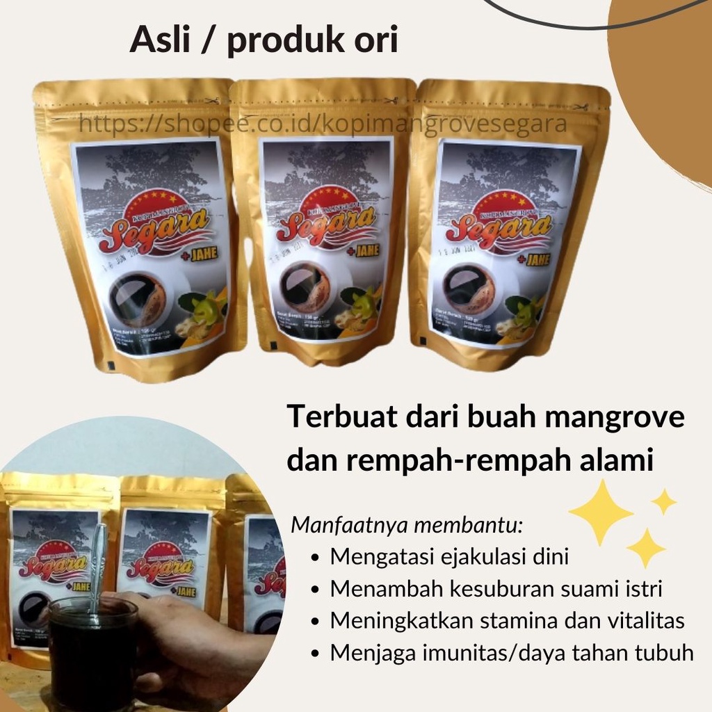 

Kopi Mangrove SEGARA bantu menambah (stamina dan vitalitas)