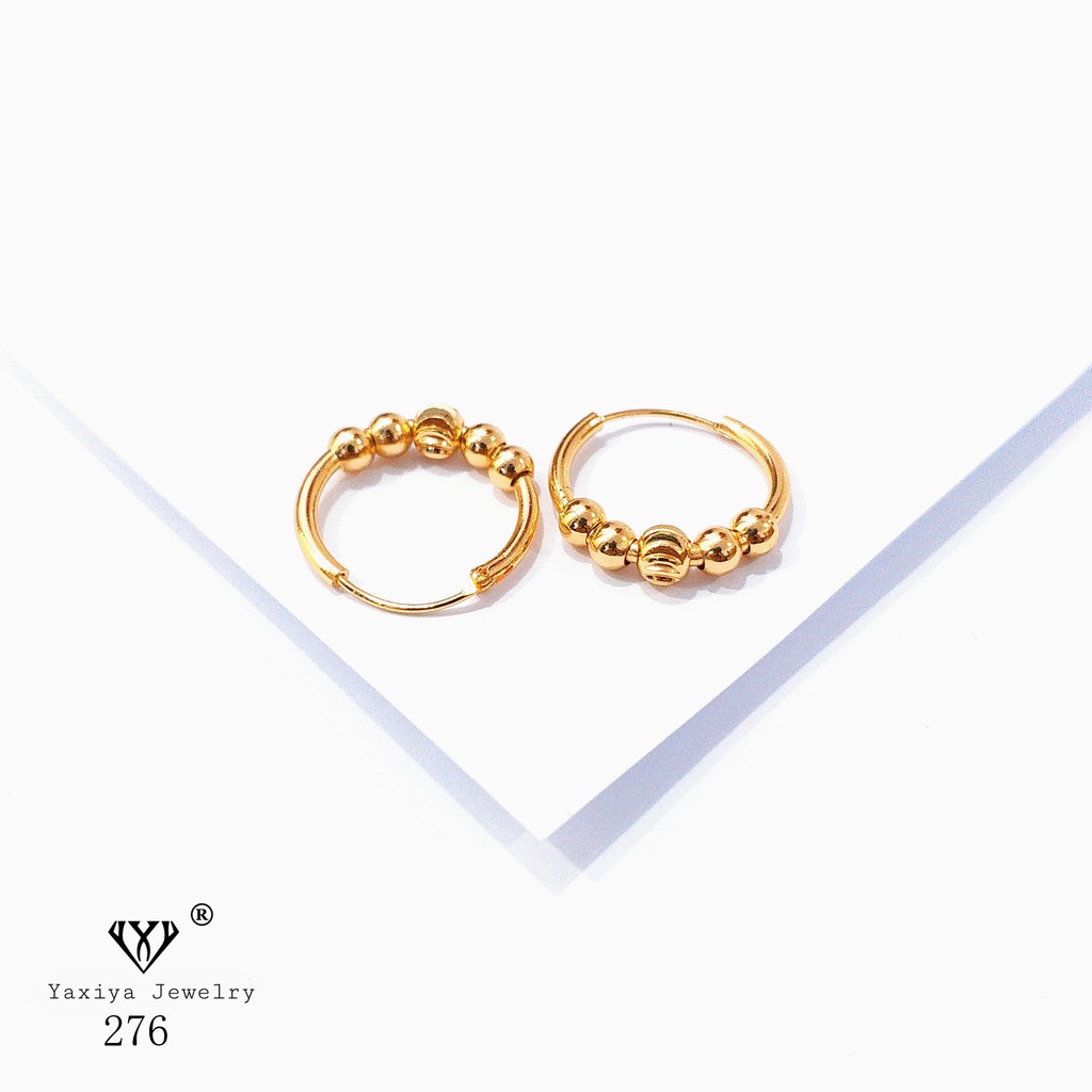 

Anting Gipsy Pentul Perhiasan Imitasi Lapis Emas Yaxiya Jewelry 276