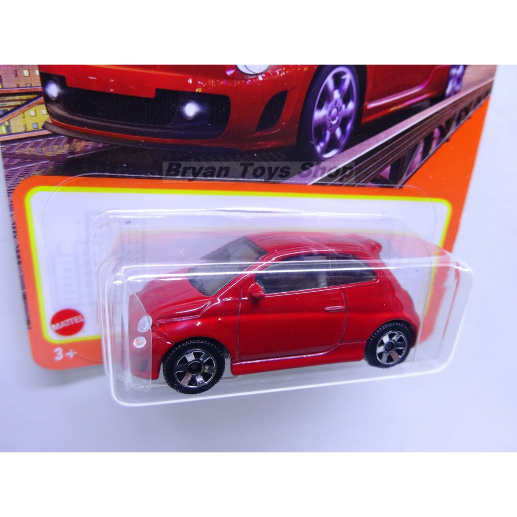 Matchbox 2019 Fiat 500 Turbo Merah