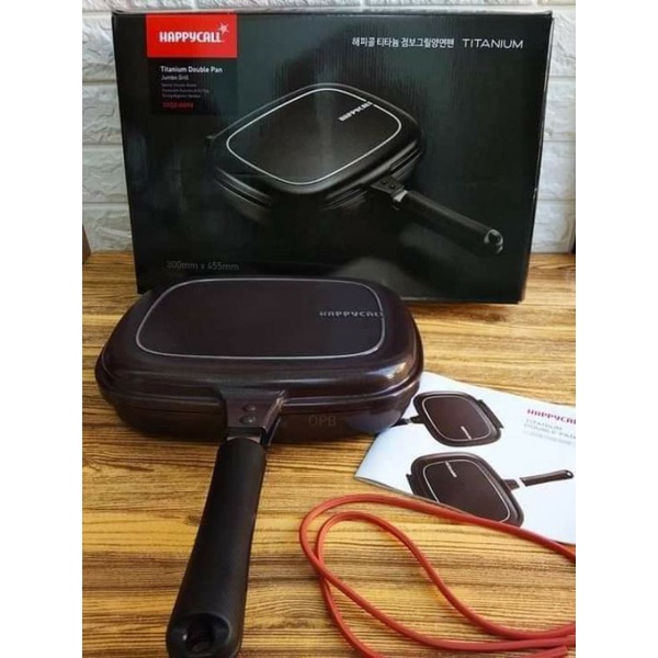 Happycall Ori Titanium Jumbo Grill Double Pan