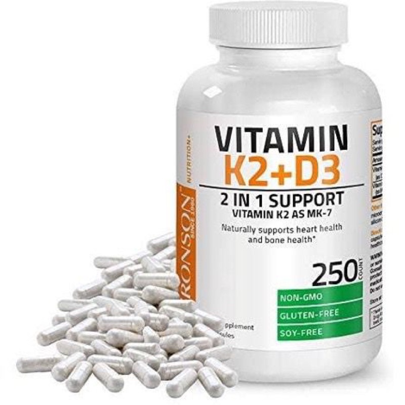 bronson vitamin k2 d3 5000 iu original best seller