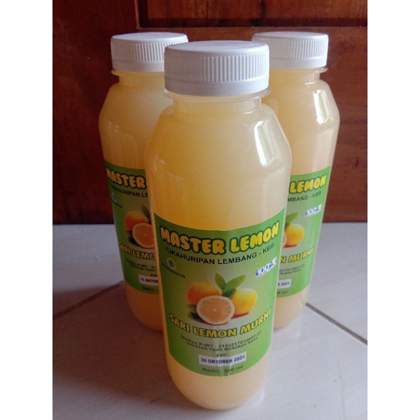 

Master lemon sari lemon murni