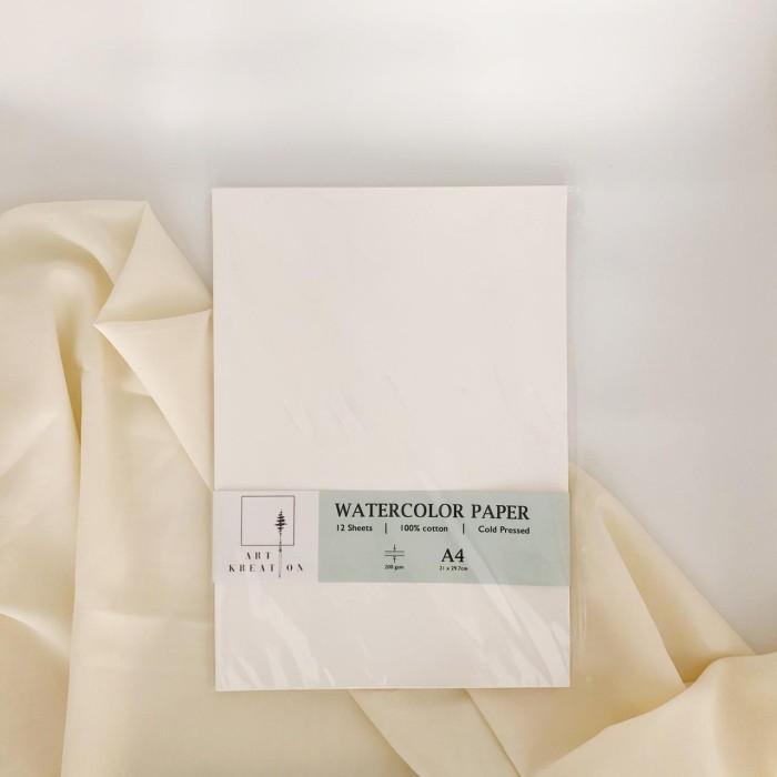

Lora | Art Kreation Water Color Paper A4 100%Cotton 200Gsm 12Lbr