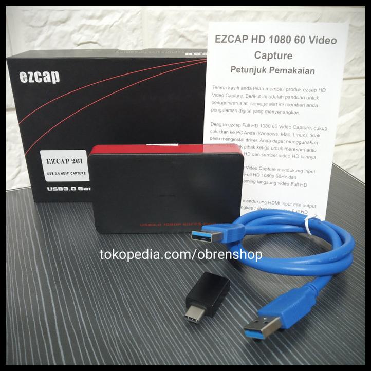Ezcap 261 Usb 3.0 Hdmi Capture Game Live Streaming