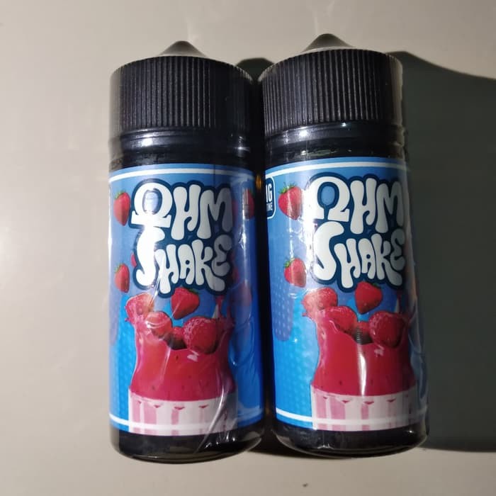 liquid OHM SHAKE Strawberry milkshake 100ml 3&amp;6mg by JRX berpita cukai