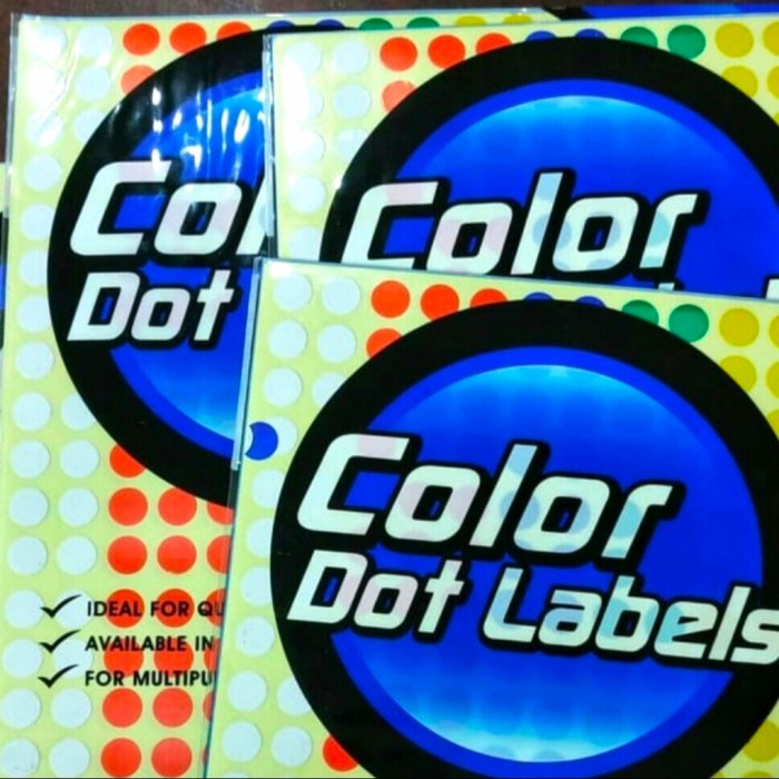 

Label Bulat Tom&Jerry No 97 Diameter 8 mm, Warna Campur