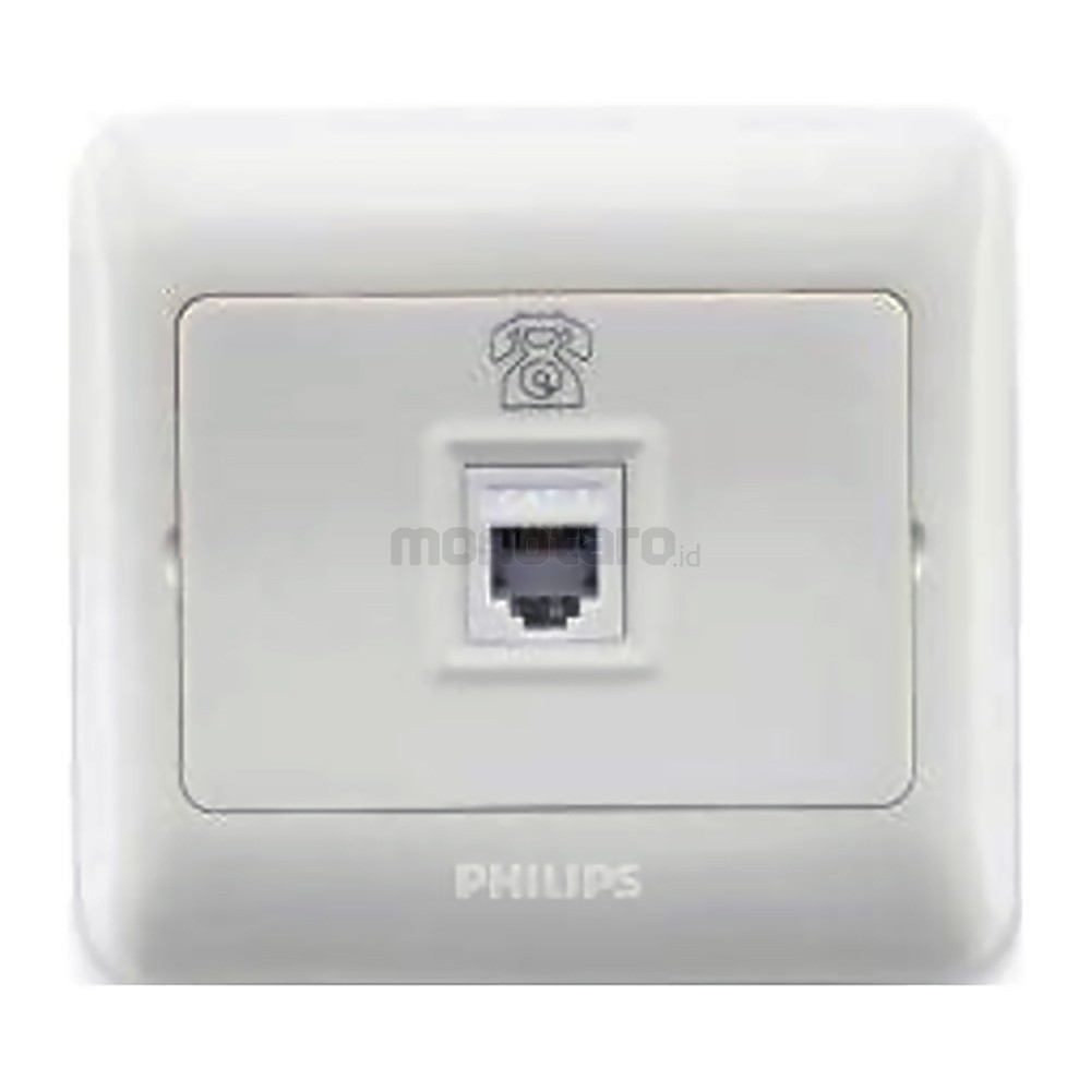 PHILIPS Essential Telephone Socket | RJ11