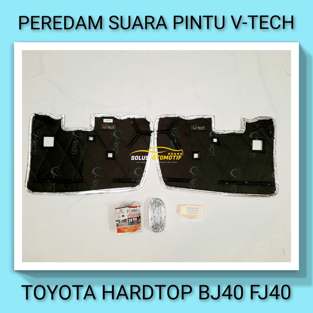 TOYOTA HARDTOP LAND CRUISER BJ40 FJ40 Peredam Suara Pintu Aksesoris Variasi Mobil VTECH Ori