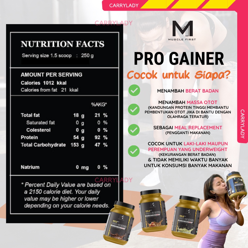 [PROMO] M1 Muscle First Gold Pro Mass Gainer 2 Lbs 2lbs Penambah Berat Badan Progainer Evomass MuscleFirst