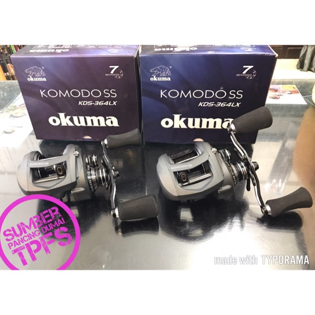 Okuma Komodo SS KDS 364LX Left Handle