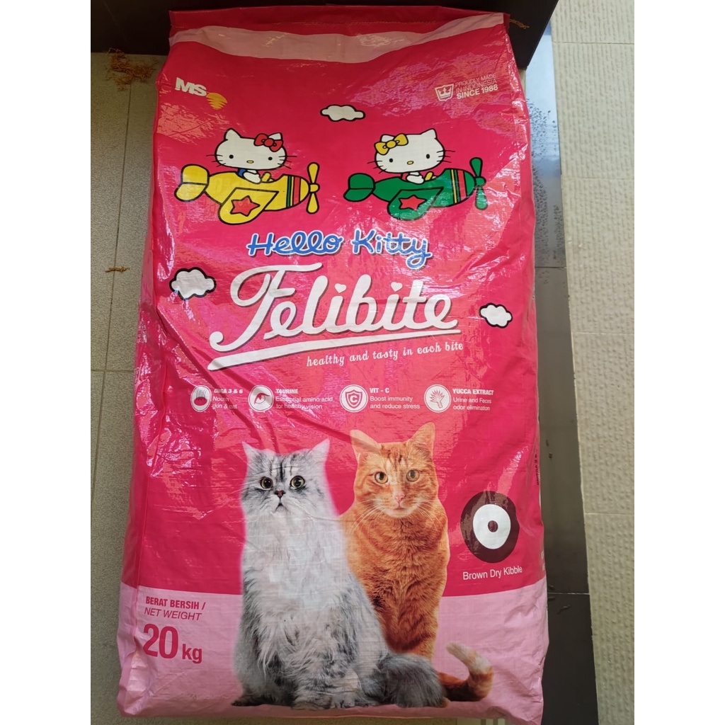 Felibite Kibble Donat Cat Food Freshpack 20kg