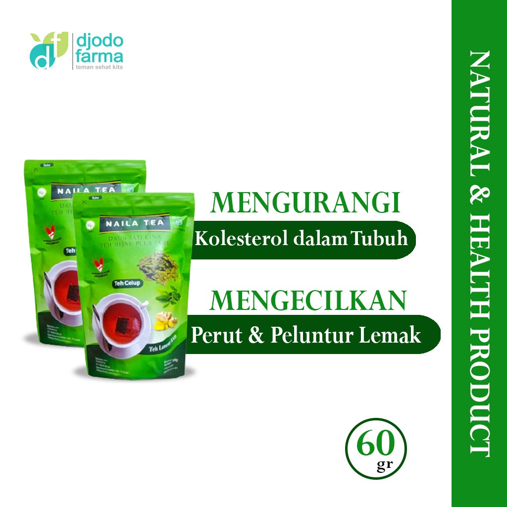 [BELI 2 GRATIS 1] NAILA TEA Teh Peluntur Lemak Pelangsing Diet Detox Slimming Tea Aman Original BPOM