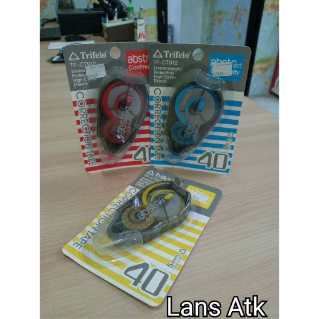

Correction Tape / Tipe x Kertas TF-CT912 tape