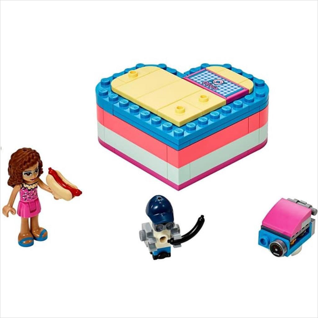 LEGO Friends 41387 Olivia  Summer Heart Box