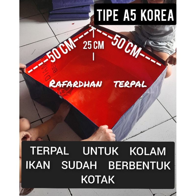 TERPAL UNTUK KOLAM IKAN