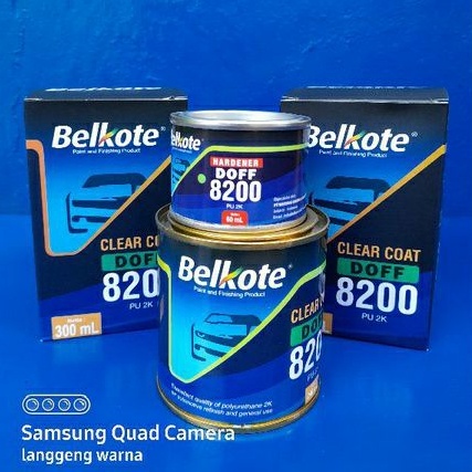 Pernis Belkote 8200 Doff Clear Coat 300ml