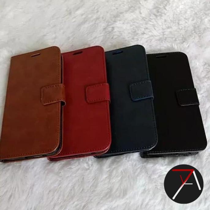Samsung Galaxy A31 Flip Wallet Dompet Kulit Leather Cover Case Casing