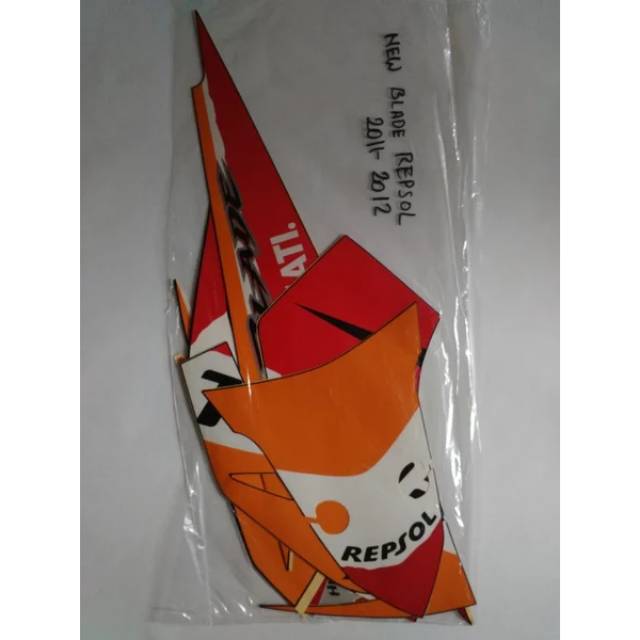 Striping honda Blade new Repsol 2012