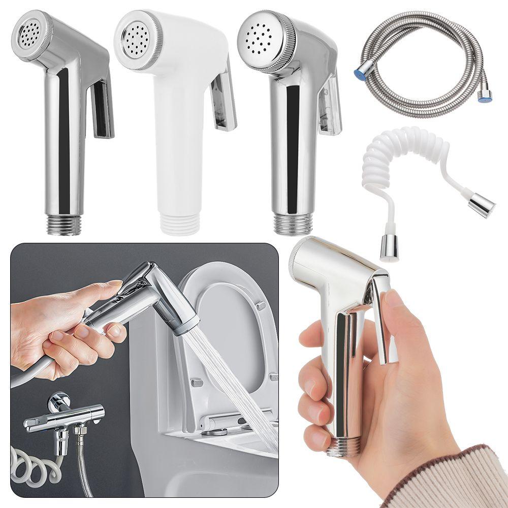 Alat Semprot Kloset Toilet TOP Stainless Steel Aksesoris Toilet Hand Sprayer Bidet Shower