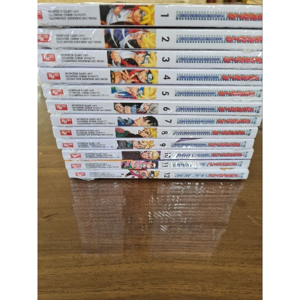 Komik Boruto set vol 1-12 segel ori
