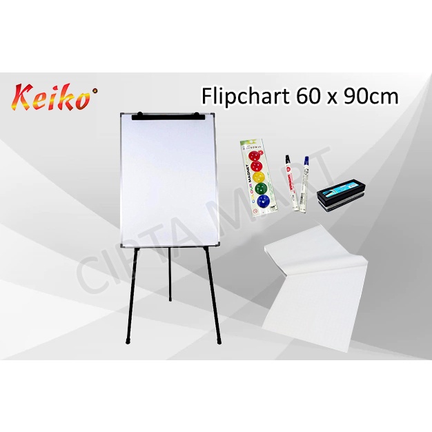 

Flip Chart Papn Tulis Keiko 60 x 90cm