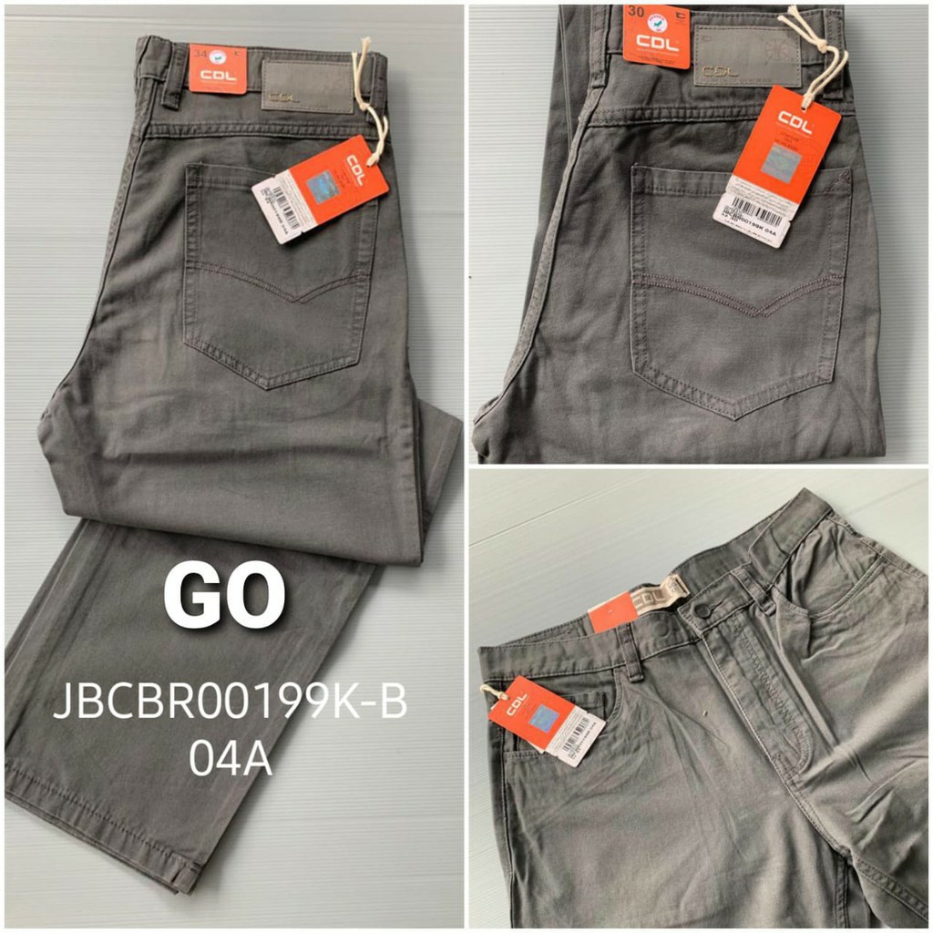 gos JBCBR CDL By CARDINAL OFFICER Celana Panjang Casual Chino Pockets Reguler Original Katun Bermuda