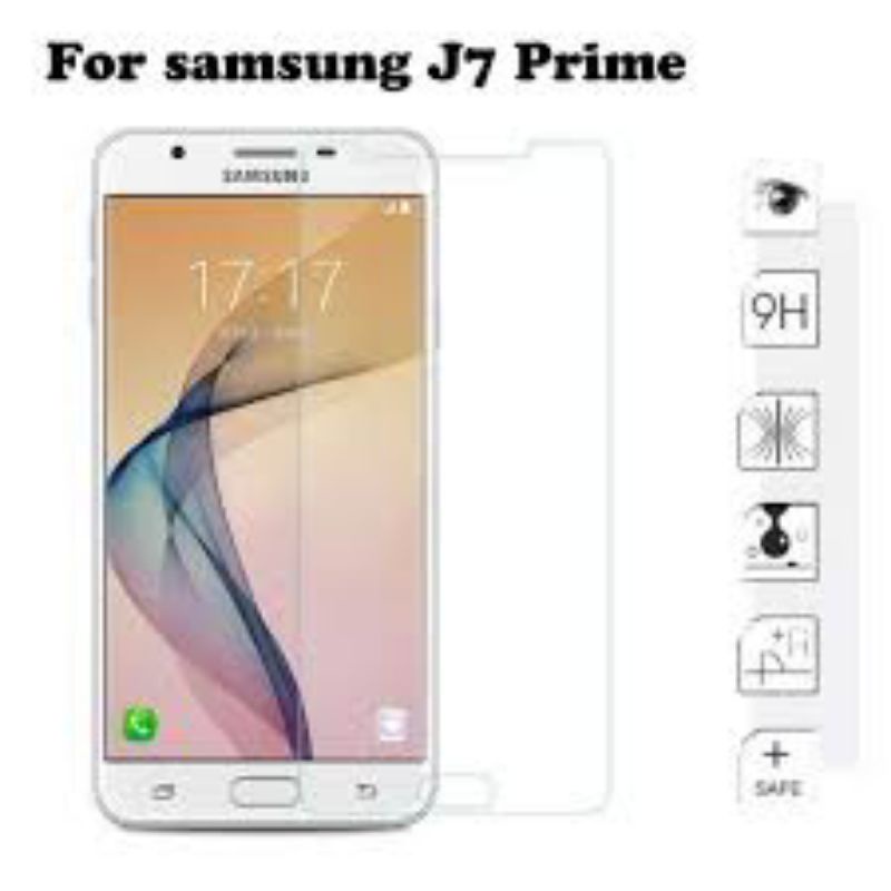 Tempered Glass Tg Bening Anti Gores Kaca Samsung J7 Prime Pelindung Layar Kaca Samsung J7 Prime Mura